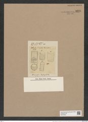 Melosira roeaseana var. porocyclia Grun. (de-Toni-Nr.: Genus 213, Species 5319) Zeichnungen Sammlung Grunow Nr. 9231 (NHMW-BOT-W0379020)